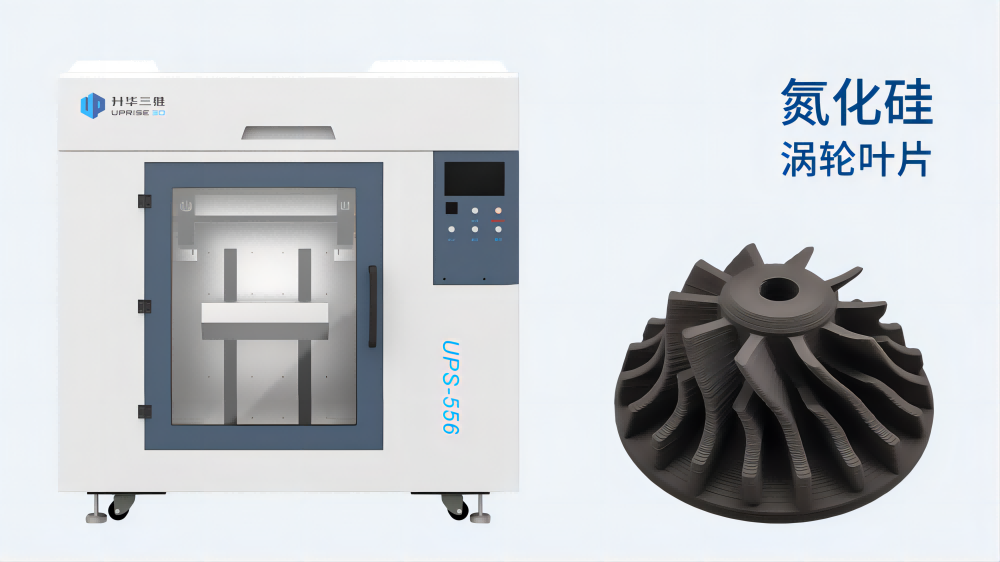 【应用开发】粉末挤出3D打印氮化硅涡轮叶片